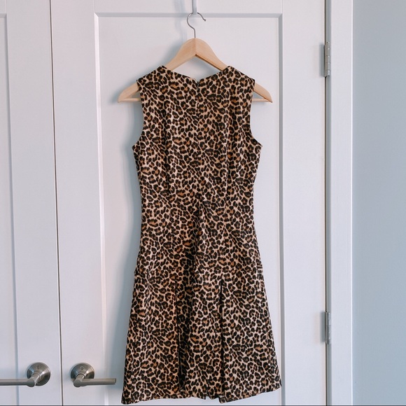 Michael Kors leopard print sleeveless dress - Picture 2 of 4
